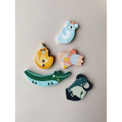 Vilac Senzorické puzzle Jungle