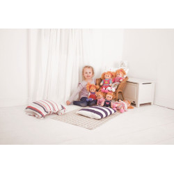 Látková panenka Sarah 28 cm