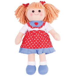 Látková panenka Emily 34cm