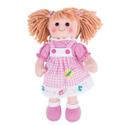 Látková panenka Eva 34cm