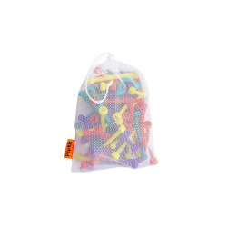 SAJETO Plip Kit 46 dílů, silikonová stavebnice