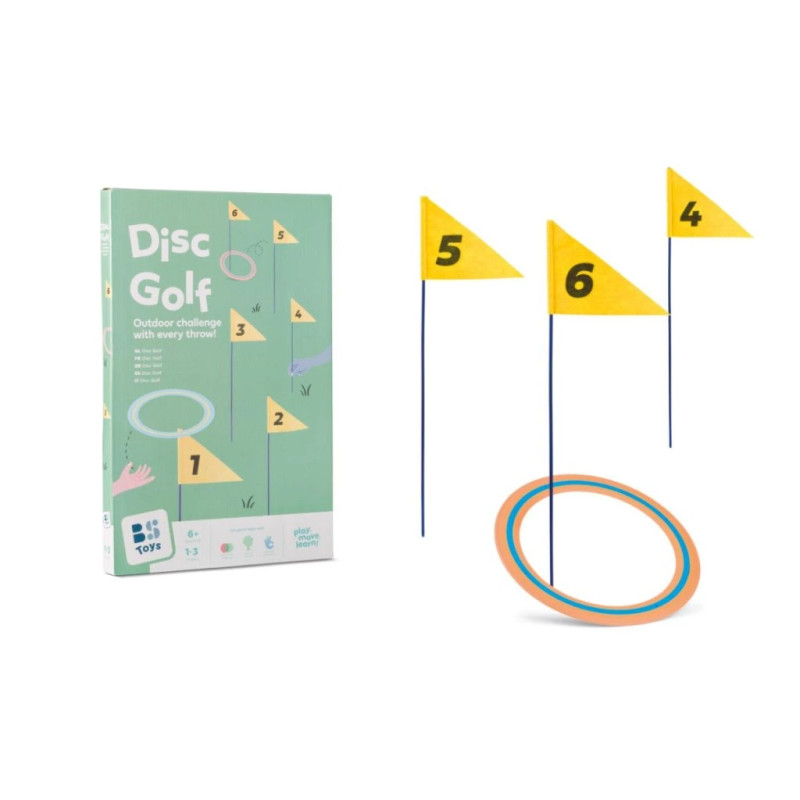 Discgolf s vlajkami