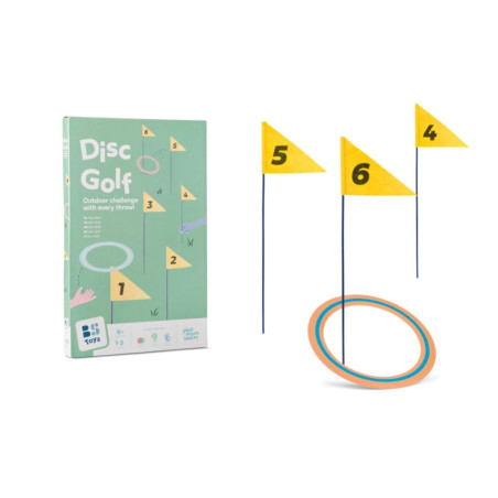 Discgolf s vlajkami