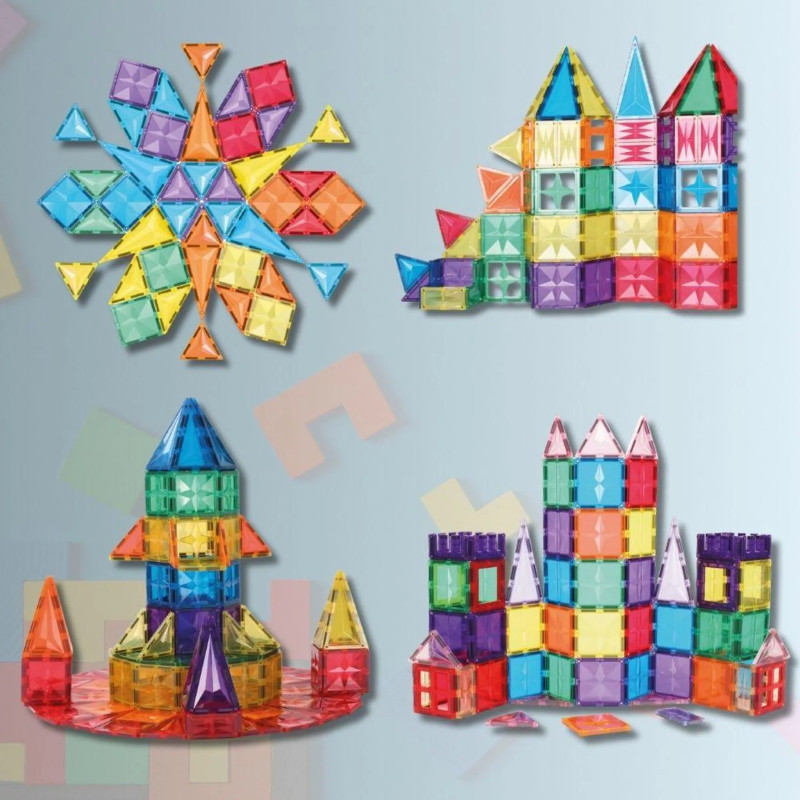Magnetická stavebnice Inventine Pack 110 dílů