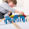 Dřevěné vláčkodráhy  - Set mostní konstrukce
