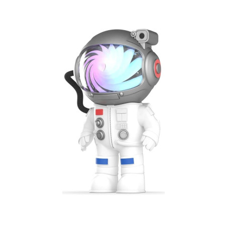Projektor noční oblohy - bílý - kosmonaut