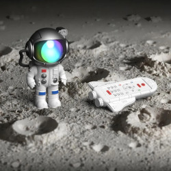 Miniprojektor MOB se zvuky - kosmonaut