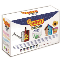 JOVIDECOR sada 6x55ml v kelímku + štětec