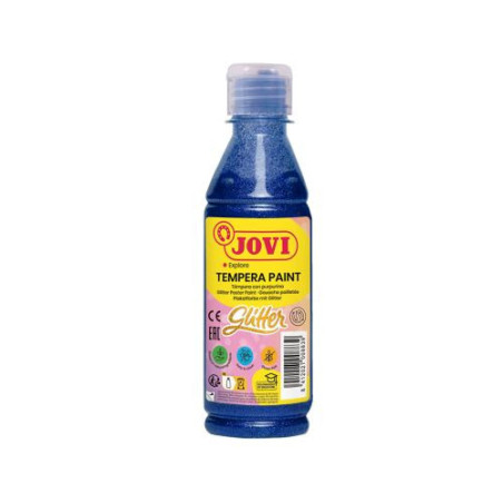 Temperové barvy 250 ml - glittrové