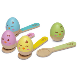 Eggs (Dřevěná vajíčka)