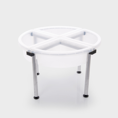 Stůl + 4 transparentní boxy