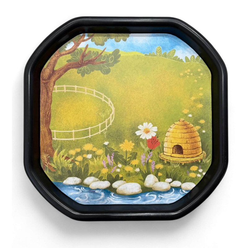 Jarní louka - Podložka do Tuff Tray MINI/MAXI