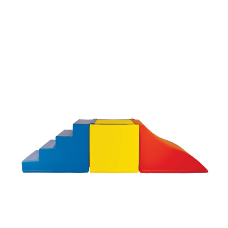 3 set - Schody kostka skluzavka