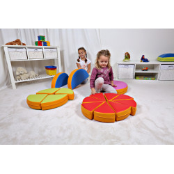 Montessori Koláče - molitanová stavebnice