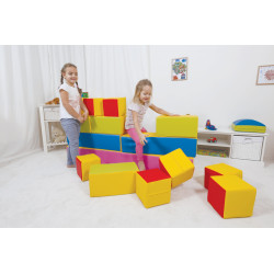 Montessori Hranolky - molitanová stavebnice