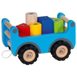 Magnetický autojeřáb s vlečkou, 7 dílů