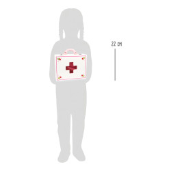 Dětský dřevěný doktorský kufřík Isabel
