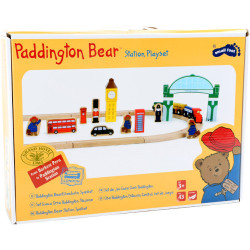 Dřevěná vláčkodráha Paddington 43 dílů