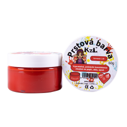 Prstová barva 60g - různé barvy