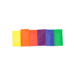 Voskové kvádříky Unipastel NEON 6 barev x 3 ks