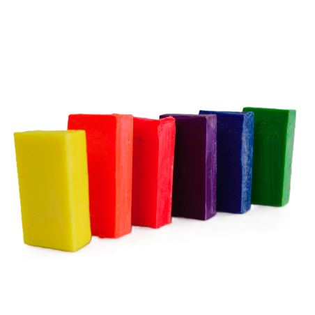 Voskové kvádříky Unipastel NEON 6 barev x 3 ks