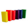 Voskové kvádříky Unipastel NEON 6 barev x 3 ks