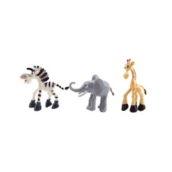Veselá zvířátka ZOO 6ks
