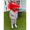 3D maska Červený drak - Kreativní sada