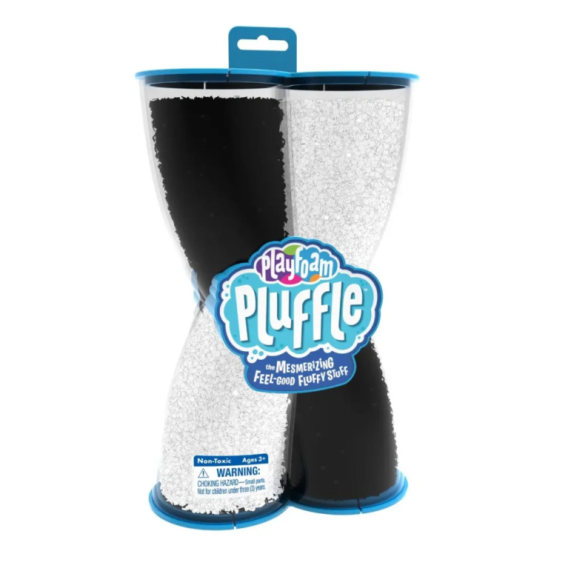 Černobílá senzorická hmota - Playfoam Pluffle™