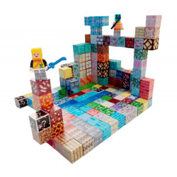 Magnetická stavebnice Minecraft Special blocks 202ks