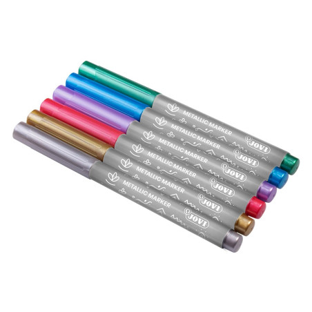 Decor Metalic fixy 6ks / 147mm, 11mm /