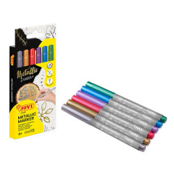 Decor Metalic fixy 6ks / 147mm, 11mm /