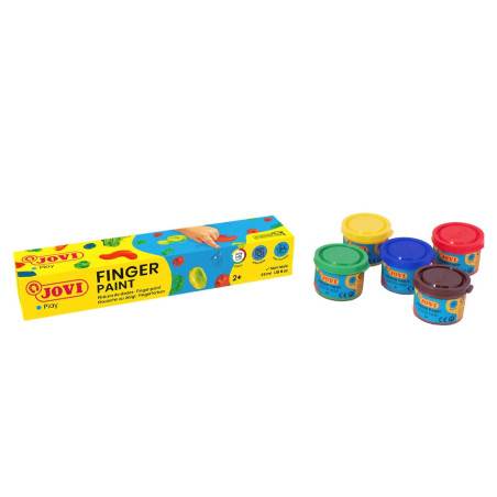 Prstové barvy 5 x 35 ml