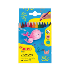 Plastové pastelky 12 ks