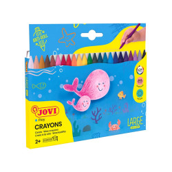 Plastové pastelky 24 ks