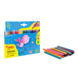 Plastové pastelky 24 ks