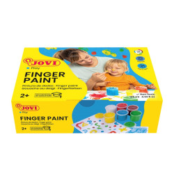 Prstové barvy 6 x 125 ml
