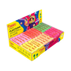Plastelína 30 x 50 g - 6 neónových barev