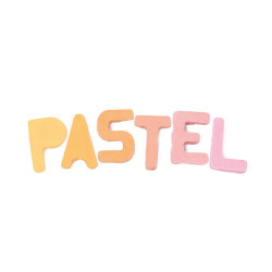 Plastelína 6 x 15 g válečky - pastelové barvy