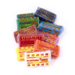 Plastelína 10 x 50 g - 10 barev