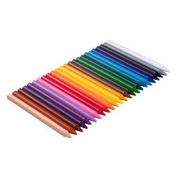 Plasticolor 24 ks - pastelky