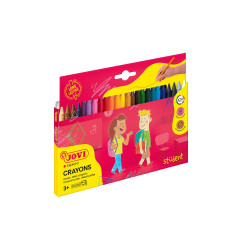 Plasticolor 24 ks - pastelky