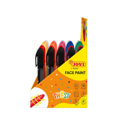 Obličejové barvy Twist - display 30 ks