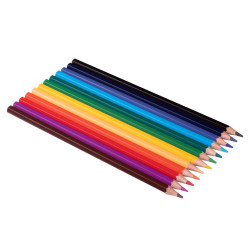 Pastelky 12 ks šestihranné