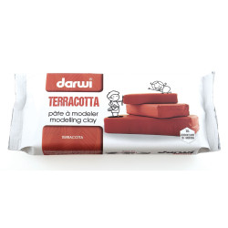Modelovací hmota samotvrdnoucí 1000 g - terracota