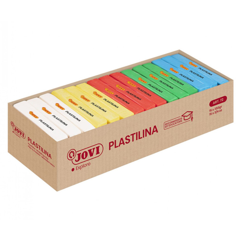 Plastelína 15 x 350 g - 5 barev