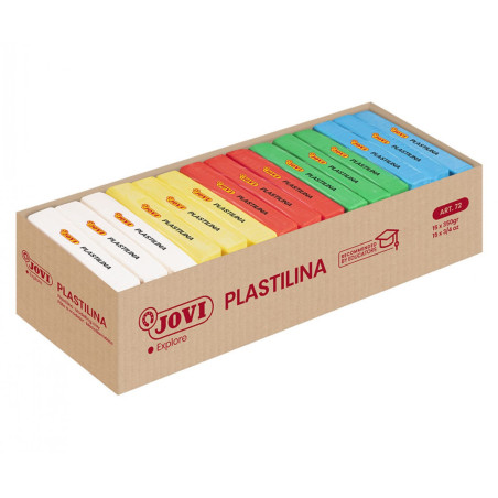 Plastelína 15 x 350 g - 5 barev