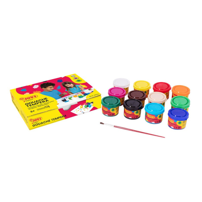 Temperové barvy 12x35ml