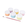 Temperové barvy 5 x 35 ml, štětec