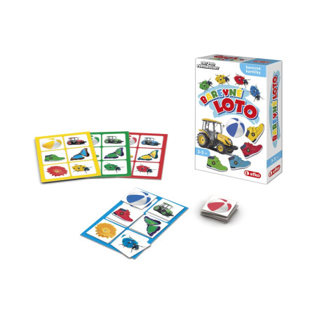Hry pro předškoláky – Barevné loto